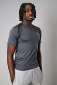 Load image into Gallery viewer, GREY STEEL COMPRESSION TEE
