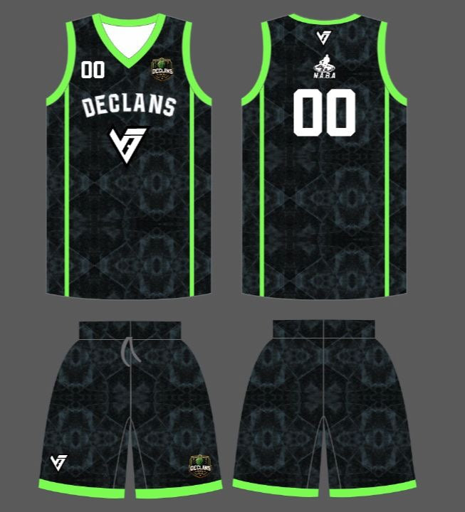 Declan’s Jersey (Black Full set)